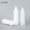 Botellas Recargables de Plástico Vacías de 250 ml y 350 ml para Champú y Loción Corporal, Serie de Cuidado