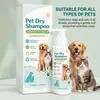 Champú para Mascotas Mousse sin Enjuague Limpia el Pelaje de Gatos y Perros lo Deja Suave Esponjoso Reduce los Enredos Rápidamente Desodoriza
