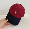 Gorra de Béisbol Ligera de Secado Rápido y Transpirable para Primavera y Verano Estilo Coreano para Mujer, Cara Pequeña, Casual, Combinación de Colores, Bordada con Dibujos Animados