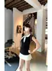 Camiseta al por mayor de fábrica para mujer, estilo nuevo de verano, Hottie francesa, de alta gama y atractivo, chaleco exterior sin mangas para mujer
