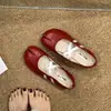 2026 novos sapatos de dedo dividido sapatos de casco de porco sapatos de tamanho grande de alta qualidade sapatilhas de corte baixo sapatos de sola reta sapatos femininos de casco de ovelha