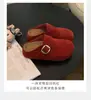 Zapatos Birkenstock que Aumentan la Altura 6CM para Mujer, Mocasines de Suela Gruesa, Punta Redonda, Punta Cerrada, Medias Zapatillas, Zapatos Birkenstock de Piel Genuina para Uso en Exteriores, Otoño 2026
