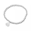 Pulseira de Contas da Sorte Empilhadas para Mulheres, Novo Estilo Chinês, Moderna e Elegante, Joia Simples Versátil, Presente de Aniversário para Namorada