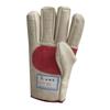 Guantes de Soldadura Doble Capa Engrosados Compuestos Ferrocarril Portátiles Cuero Resistentes al Desgaste Anti-Corte Reparación de Máquinas Soldadura Guantes de Lona Protección Laboral