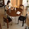 Sillas de Estilo Medieval, Mesas y Sillas de Comedor Retro, Apilables para Cafeterías y Restaurantes, Sillas Rey de Madera Maciza Estilo Chino Nuevo, Sillas de Comedor