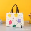 [Sacola de Compras de Shopping Transfronteiriço] Sacola Não Tecida Bolsa Tiracolo Sacola de Compras Embalagem Estéreo Colorida Revestida Bolsa Tiracolo Lata