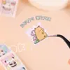 Cinta Adhesiva Sello de Rollo Juventud de Trigo Dibujo Animado Lindo Pegatina de Recompensa Fondo de Cuaderno Pintura Decorativa 500 Pegatinas/Rollo