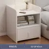 Mesa de Cabeceira para Quarto de Casa 2026 Novo Modelo Simples Moderna Pequena Estante de Armazenamento de Cabeceira para Quarto de Aluguel