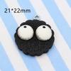 Acessórios DIY Resina Biscoitos Donut Brincos Brincos Chaveiro Pingente de Bolsa