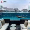Paneles Transparentes Personalizados de Fábrica Acrílico UV Casa B&B Hotel Piscina Celebridad de Internet