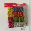 Pacotes de espuma pequenos exclusivos para presentes transfronteiriços em cores mistas para decorações de festas de Natal, caixas de presente para festas, espuma de cor mista