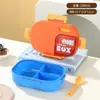 Lancheira de Aço Inoxidável Transfronteiriça Compartimento para Micro-ondas Lancheira Selada à Prova de Vazamentos Portátil Lancheira de Estudante Lancheira Infantil