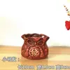 Maceta de cerámica, estilo europeo vintage de arcilla roja, para mesa de balcón, plantas suculentas, árbol de la fortuna, bonsái, decoración floral interior creativa