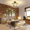 Lámpara de Techo Estilo Americano Dormitorio Hogar Simple Creativa Redonda Cuentas de Madera Maciza Estilo Bohemio Lámparas Amazon