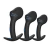 C586 Massageador Anal para Homens e Mulheres, Plug Anal de Silicone Líquido, Massageador de Próstata, Estimulador do Ponto G para Mulheres, Portátil para Uso Externo, Produto Adulto