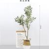 Olivo artificial, árbol falso, planta verde, fabricantes, exhibición en casa, olivo de alta imitación, árbol en maceta, olivo