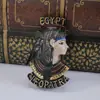 Imanes de Refrigerador Egipcios Transfronterizos, Imanes de Refrigerador de Viaje, Souvenirs de Faraón Pirámide, Adornos Tridimensionales, Imanes Magnéticos para Refrigerador