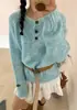 Suéter de malha casual macio e aconchegante com gola redonda estilo coreano para mulheres, nova moda outono e inverno 2026, suéter pullover versátil que rejuvenesce
