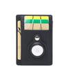 Amazon Cuero Genuino RFID Antirrobo Tarjetero Cubierta Protectora para Seguimiento y Posicionamiento Apple airtag Tarjetero de Cuero Vacuno