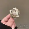 Broche de Terno, Flor de Peito Anti-Exposição com Laço, Alfinete de Peito de Verão, Botão Anti-Exposição para Camisa Sem Costura, Alfinete de Segurança Versátil
