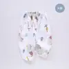 Pantalones antimosquitos bebé clase a pantalones de fibra de bambú pantalones de gasa de algodón de bambú delgados sensación fresca aire acondicionado verano niños y niñas bebé