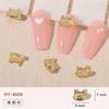 Nueva Manicura Joyería de Diamantes Belleza Vintage Cabeza Mariposa Accesorios Pegatinas para Uñas Tulipán Conejo Joyería para Uñas Al por Mayor
