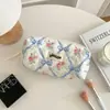 Bolsa de Cosméticos Portátil de Alta Calidad con Forma de Rosa, Bolsa Grande de Alta Capacidad con Lazo, Bolsa de Almacenamiento para Cuidado de la Piel, Bolsa de Almacenamiento Lavable