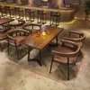 Bar estilo industrial, barra, cabina, sofá, cafetería, local de barbacoa, restaurante occidental, bar de música, combinación de mesa y silla de pub