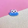 Desenhos animados grandes olhos de salsicha cola macia acessórios PVC Celular Caso Sapatos Armazenamento de brinquedos de pelúcia Caixa Copo de água Remendo