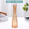 Jarrón Pequeño Estilo Nórdico Estilo Ins para Arreglo Floral de Sala de Estar, Recipiente de Vidrio Transparente para Flores Frescas, Mini Contenedor Simple para Flores