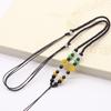 Nuevo de verano 71# trenza de cuatro hilos con accesorios de cuentas cuerda trenzada ajustable cuerda para collar de jade Hetian cuerda para colgante