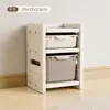 Prateleira de Armazenamento de Brinquedos Yinghe Prateleira de Armazenamento de Grande Capacidade Armário de Armazenamento Doméstico para Bebês Multicamadas Armário Artefato de Classificação para Bebês