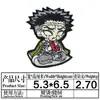 Alta calidad Ghost Blade Personaje de dibujos animados japonés Bordado de personaje de dibujos animados Pegatinas de tela para ropa Parche caliente de AliExpress