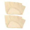 Calcetines de cinco dedos absorbentes de sudor de fibra de bambú para mujer, de media caña y de cinco dedos, invisibles, con punta abierta, de Four Seasons, en stock