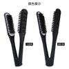 Fosco Cerâmica Clip Pente Alisamento Modelagem Pente Porco Mané Cabelo Liso Pente em forma de V Pente de cabeleireiro Pente de tala resistente a alta temperatura