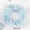 Nova Internet Celebridade Acessórios para o Cabelo Das Mulheres Cor Sólida Pelúcia Alta Elasticidade Intestino Grosso Anel de Cabelo Estilo Coreano Elegante Cabeça Flor All-match Rabo de Cavalo Manchete