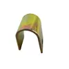 Piezas Estampadas Color Galvanizado Zinc Clip de Fijación Abrazadera para Tubo Grado Q235 Estampado Progresivo Hardware de Estampado Abrazadera para Piezas Pequeñas