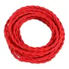 Fio para pendurar de cânhamo de cor retrô de dois condutores, fio trançado florido, fio para lustre, acessórios para cabeça de lâmpada, direto da fábrica