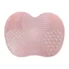 Esponja de silicona para exfoliar Apple Portátil Herramienta exfoliante de belleza Set de brochas de maquillaje Almohadilla de limpieza Venta al por mayor de fábrica