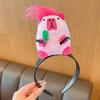 El rey de la cocina rata no tiene dientes. Diadema Divertida Ba Chou Meng para Mujer Celebridad de Internet Dibujos Animados Lindos Accesorios para el Cabello Diadema para Lavarse el Cabello la Cara la Cabeza