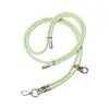 Lanyard para teléfono móvil de doble hebilla ajustable, cuerda para colgar en el cuello, bolsa, funda para teléfono móvil con soporte para espalda, junta de lanyard en stock, venta al por mayor