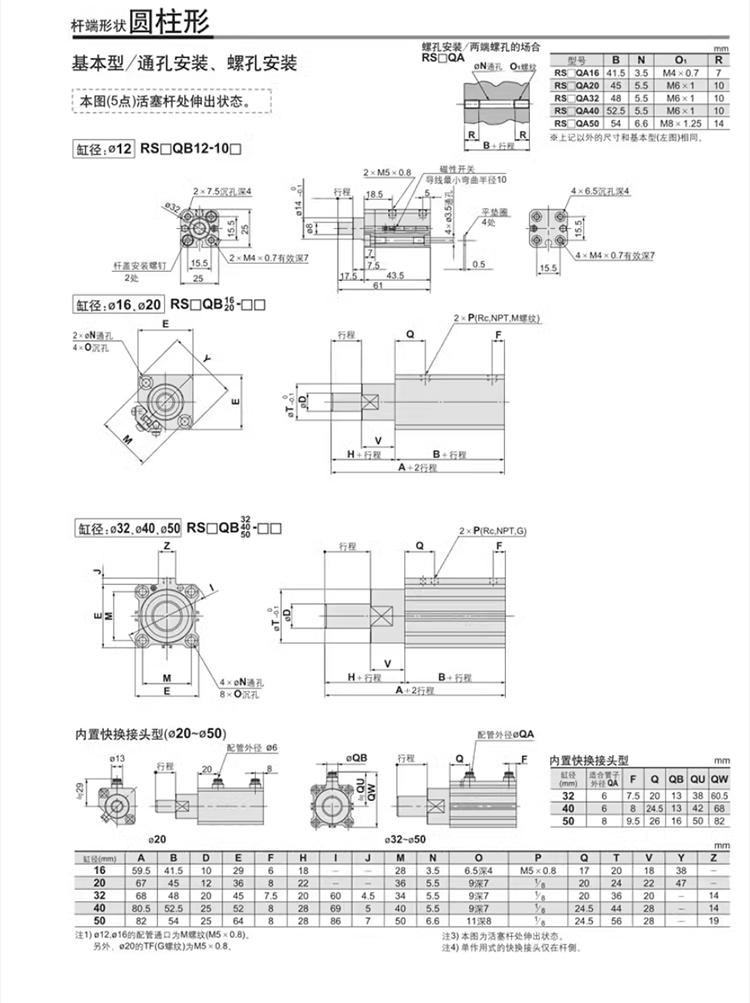 RSDQB阻挡气缸_08
