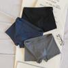 Ropa Interior para Hombre Cuatro Esquinas Algodón Puro Tejido Otoño Tendencia Zona Yang Transpirable Antibacteriano Cintura Media Shorts de Ropa Interior para Niños Venta al por Mayor