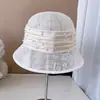 Chapéu de Pescador de Fio de Cânhamo Leve Retro Japonês Chapéu de Bacia Elegante de Luxo Leve All-match para Crianças Primavera e Verão Chapéu de Sol de Palha