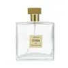 Botella de Vidrio Rellenable para Perfume de 50 ml, Botella Vacía con Atomizador, Empaque de Belleza y Cuidado Personal, Botella de Atomización Fina, Botella para Perfume de Aceites Esenciales, Transparente