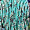4X13mm Ágata Calcedônia Contas Soltas Contas de Turquesa Acessórios para Joias DIY Roupas Colar Pulseira Acessórios Semi-Acabados