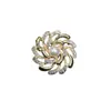 Broche Retro de Moda Pin de Solapa de Alto Grado que Conserva el Color Accesorio para Abrigo Gabardina Traje Hebilla de Pin de Fijación Anti-Exposición