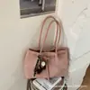 Bolso Tote Retro para Viajes de Mujer Nuevo Estilo Verano 2025 Bolso de Hombro Casual de Aspecto Elegante Bolso de Mano de Gran Capacidad para Mujer