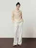 Otoño 2026 Nuevo Estilo Coreano Camisa Minimalista Gama Alta Ligeramente Transparente Manga Larga Blusa de Moda Distribución al por Mayor