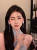 Sentido de celebridad de internet Corea del Sur aretes de borlas para mujer estilo ins personalidad temperamento aretes joyería para la oreja al por mayor